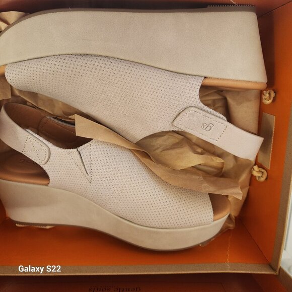 Gentle Souls Leather "Nyssina" Platform sandals. NIB. Size 6.5 - Picture 8 of 10